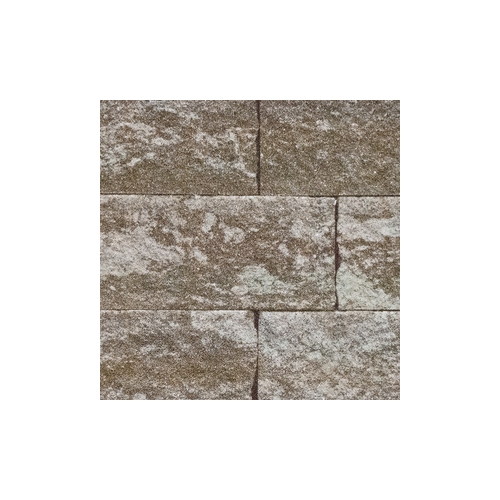 Friedl Mauerblock Momento 60x24x15cm (Pal = 24Stk.) / Stk. mocca-schattiert