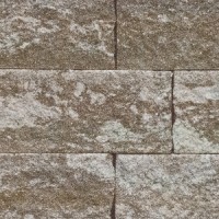 Friedl Mauerblock Momento 60x24x15cm (Pal = 24Stk.) / Stk. mocca-schattiert