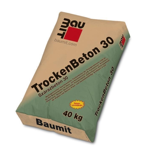 Baumit TrockenBeton 30  Sack 40kg (Palette 35 Sack) / Sack