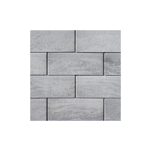 Friedl Classic Zaun und Mauerstein 40 x 20 x 16cm (Pal = 60Stk.) / Stk. granitgrau-schattiert