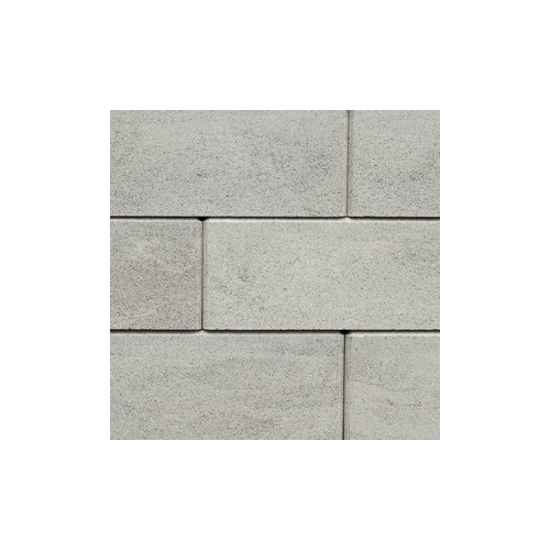 Classic Zaun Halbstein geschnitten 19,7x20x16 cm taupe-schattiert (20m²/Lage - 100Stk/Pal) / Stk
