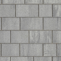 WB - Tango 6 - 14,5-29,5 x 14,5 x 6 cm  - Kombipflaster mit Fase - Graphitwei&szlig; / m&sup2;