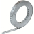 Montagelochband verzinkt 25Meter 17mm 6,3mm / Stk.