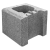 Friedl Classic Zaun und Mauerstein Halbstein 19,7 x 20 x 16cm
