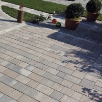 WB - Via Capo mit Fase   - 9,7-21,7 x 15,7 x 5 cm - Kombipflaster mit Mikrofase - Muschelkalk iBS / m&sup2;