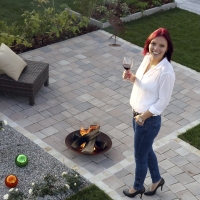 WB - Via Capo mit Fase   - 9,7-21,7 x 15,7 x 5 cm - Kombipflaster mit Mikrofase - Muschelkalk iBS / m&sup2;