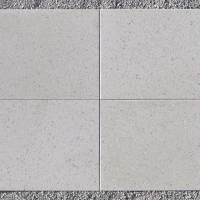WB - Primavera - 40 x 40 x 3,5 cm - Terrassenplatte mit Fase, geschliffen und gestrahlt - Silber / Stk.