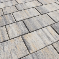 WB - Tango 8 - 14,5-29,5 x 14,5 x 8 cm  - Kombipflaster mit Fase - Graphitwei&szlig; / m&sup2;