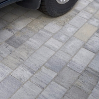 WB - Tango 8 - 14,5-29,5 x 14,5 x 8 cm  - Kombipflaster mit Fase - Grau / m&sup2;