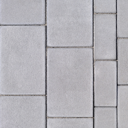 WB - Tegula 8 mit Fase  - 17,3 x 17,3 x 8 cm  - Quadratstein  mit Mikrofase - Grau / m²