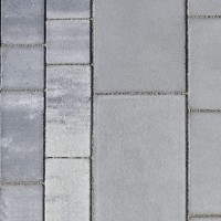 WB - Tegula 8 mit Fase - 34,9 x 17,3 x 8 cm  - Halbplatte mit Mikrofase - Granitgrauschattiert / m&sup2;