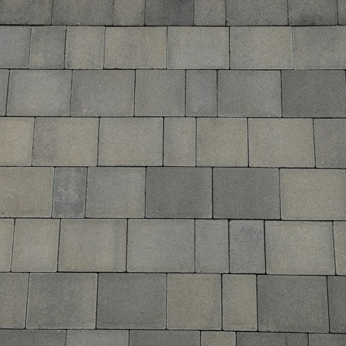 WB - Rialta Grande natur Top - 9,8-27,4 x 7,4-19,4 x 5 cm - Kombipflaster Set aus W1537+W1565 - Grauschattiert   / m²