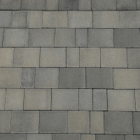 WB - Rialta Grande natur Top - 9,8-27,4 x 7,4-19,4 x 5 cm - Kombipflaster Set aus W1537+W1565 - Grauschattiert   / m&sup2;