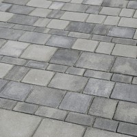 WB - Rialta Grande natur Top - 9,8-27,4 x 7,4-19,4 x 5 cm - Kombipflaster Set aus W1543+W1571 - Muschelkalk   / m&sup2;