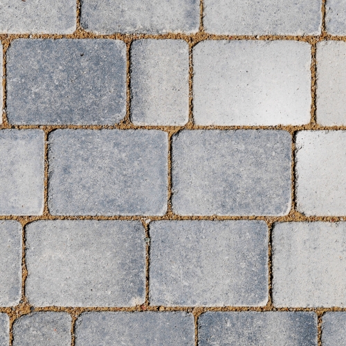 WB - Rialta antik Top - 9,8-19,8 x 15,6 x 5 cm - Kombipflaster  - Granitgrauschattiert / m²