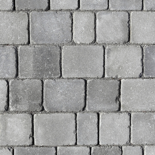 WB - Rialta antik Top - 9,8-19,8 x 15,6 x 5 cm - Kombipflaster  - Grauschattiert / m²