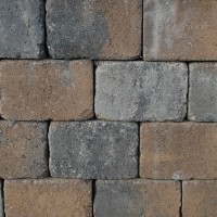 WB - Tegula Mauer antik - 24,4 x 23 x 9 cm  - Abdeckplatte  - Muschelkalk / Stk