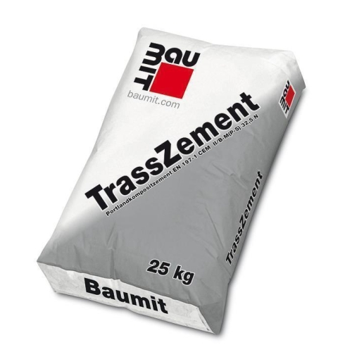 Baumit TrassZement 25kg (56 Sack/Pal.) / Sack