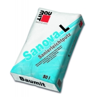 Baumit Sanova L / Sanierleichtputz 50l (40 Sack/Pal.) / Sack