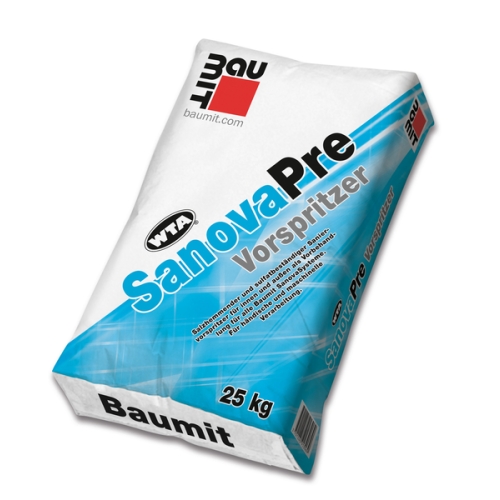 Baumit SanovaPre / Vorspritzer 25kg (54 Sack/Pal.) / Sack
