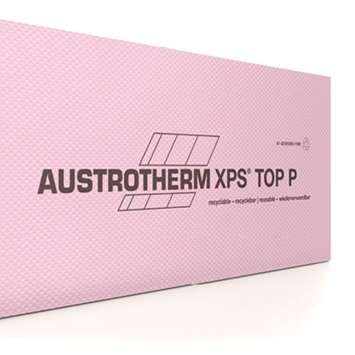 Austrotherm XPS Top P GK 1250x600x 30mm (Pal=12 Pack a 10,50m2) / m2