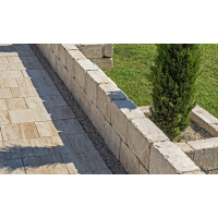 Blockstein Grado 35x21x14 cm lehmbraun (12m&sup2;/Lage - 60Stk/Pal) / Stk