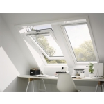 VELUX® Solarfenster GGU Schwingfenster Kunststoff MK08 78x140 Aluminium 3-fach Verglasung GGU 66 Energiebalance Uw =max.1,0