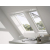VELUX® Elektrofenster GGU Schwingfenster Kunststoff CK02 55x78 Titanzink 2-fach Verglasung 70 Standard Plus GGU 60 Uw =1,3