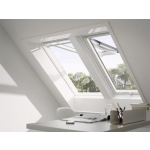 VELUX® Elektrofenster GGU Schwingfenster Kunststoff MK06 78x118 Aluminium 3-fach Verglasung  GGU 66 Energiebalance Uw =max.1,0