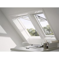 GGU-66 Elektro-Schwingfenster, Kst./CuFenstergr. 134x98cm, PU wei&szlig;