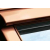 VELUX® Klapp-Schwingfenster GPL Holz PK08 94x140 Titanzink 2-fach Verglasung GPL 70 Standard  60 UW=1,3 Weiß lackiert