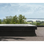 VELUX&reg; Flachdachfenster 90 x 60 2 fach Verglasung solar &ouml;ffnebar