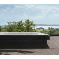 CVU Flachdachfenster inkl. KUX 110elektr.&ouml;ffenbar 3-fach Vergl., 200x60cm