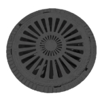 Einlaufrost  DN610 Guss  ohne Ventilation Klasse D 400 kN