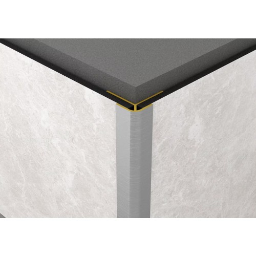 Kronospan Rocko SPC Außeneckprofil 2800x17,5x17,5mm  / Stk. braun