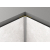 Kronospan Rocko SPC Inneneckprofil 2800x25x25mm  / Stk. weiss