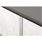 Kronospan Rocko SPC T-Profil 2800x6,9x30mm / Stk. Silber