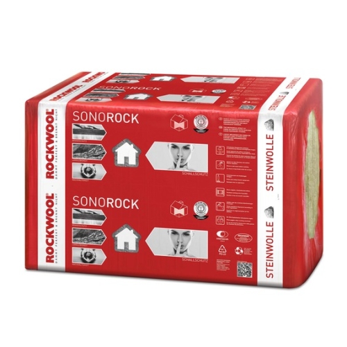 Sonorock  1000 x 625 x 60mm ( 5,625m2/ Pack; 32 Pack/ Pal.) / m2