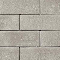 Classic Zaun Universalstein 40x20x16 cm grau (12m²/Lage - 60Stk/Pal) / Stk